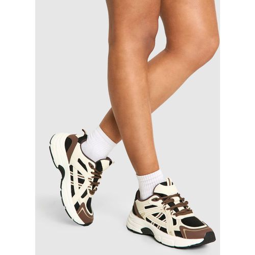 Zapatillas Deportivas Con Paneles - boohoo - Modalova