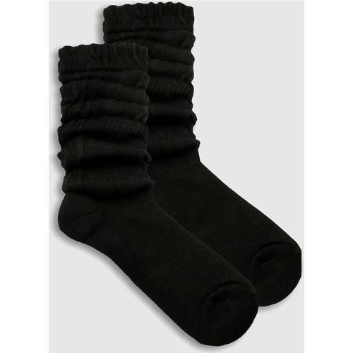 Pack De 2 Pares De Calcetines Holgados De Canalé Suave - boohoo - Modalova