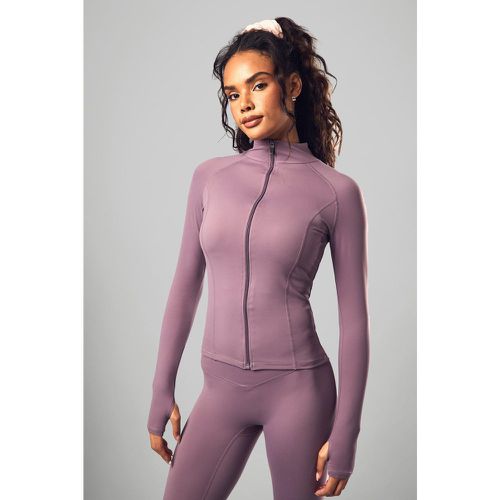 Supersoft Sculpt Zip Through Sports Jacket - boohoo - Modalova