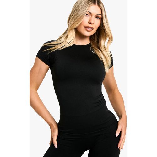 Top De Manga Corta Premium Sin Costuras - boohoo - Modalova