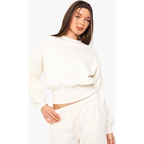 Sudadera Oversize Recta Con Filo Pronunciado - boohoo - Modalova