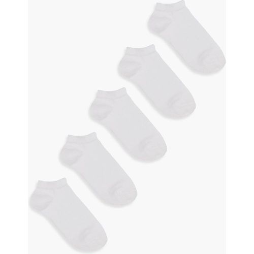 Pack De 5 Pares De Calcetines Para Zapatillas Deportivas - boohoo - Modalova