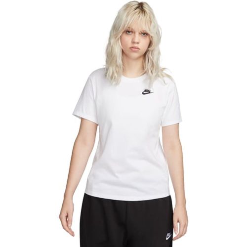 Club Essentials T-shirt Donna Bílá C100 - Nike - Modalova