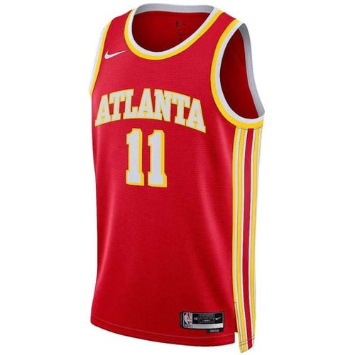 Atlanta Hawks T-shirt Rosso C657 - Nike - Modalova