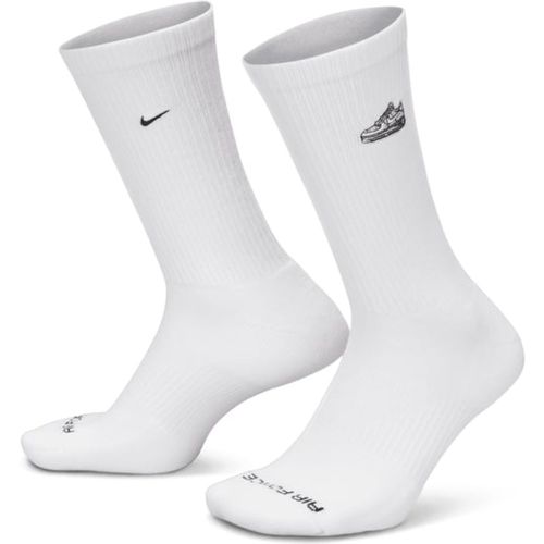 Plus Crew Patch Socken Calze Bílá C100 - Nike - Modalova