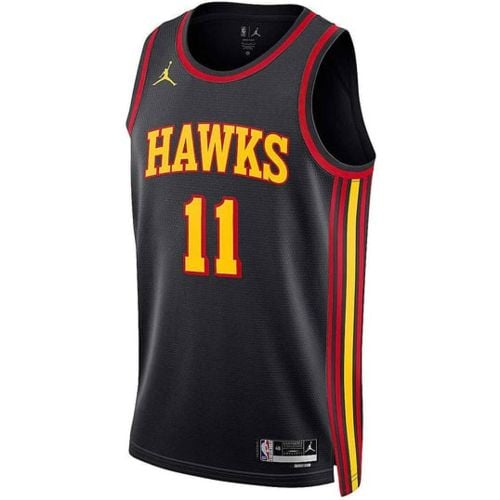 Atlanta Hawks T-shirt Nero C010 - Nike - Modalova