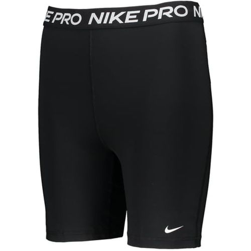 PRO 365 7IN HIGH RISE SHORT TIGHT WOMENS, nero/bianco - Nike - Modalova