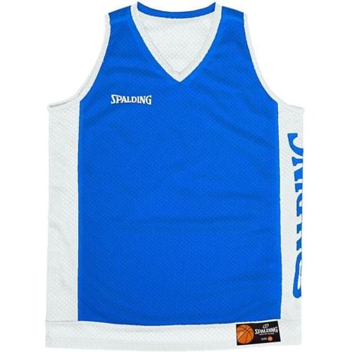 Spalding Reversible Canottiera Blu - Spalding - Modalova