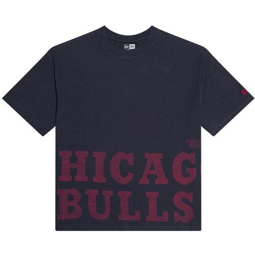 NBA Chicago B. Oversized T-shirt Nero - new era - Modalova