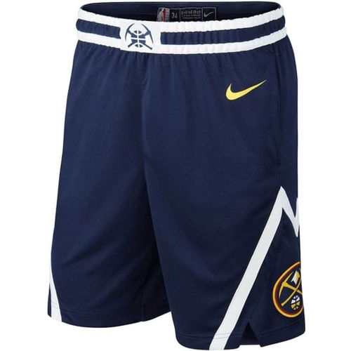 Denver Nuggets Pantaloncini Blu C419 - Nike - Modalova