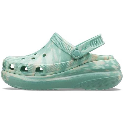 Crush Marbled Clog Ciabatte Grigio - Crocs - Modalova