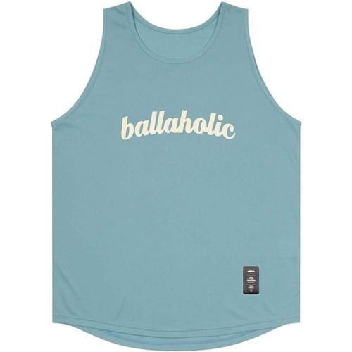 Ballaholic Logo Canottiera Blu - Ballaholic - Modalova