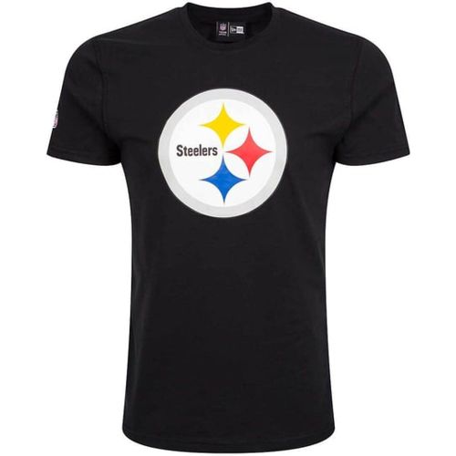 NFLpittsburh Steelers Team Logo T-shirt Nero - new era - Modalova