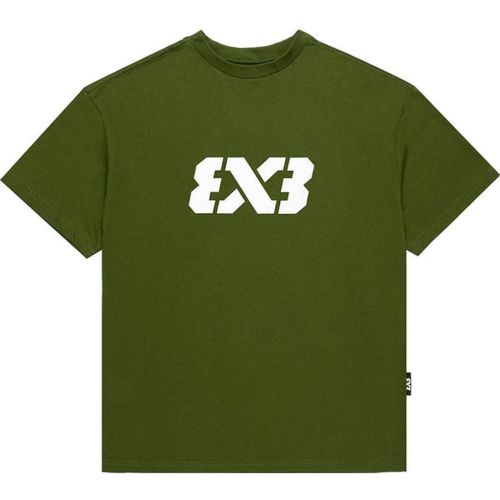 X3 Logo T-shirt Verde - 3x3 - Modalova