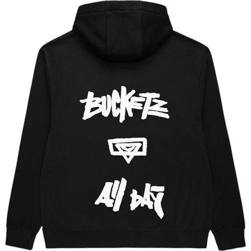 Bucketz All Day Hoody, BLACK/WHITE - Bucketz - Modalova