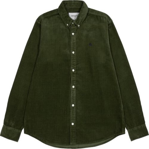 L/S Madison Cord Shirt, nero/ - Carhartt WIP - Modalova