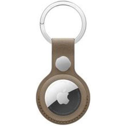 Finewoven Key Ring AirTag Schlüsselanhänger Taupe - Apple - Modalova
