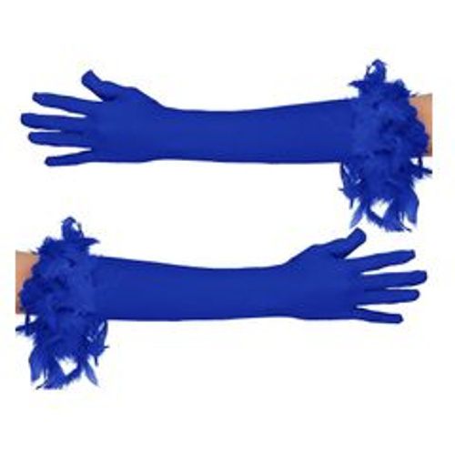 Handschuhe "Glamour", royalblau - buttinette - Modalova