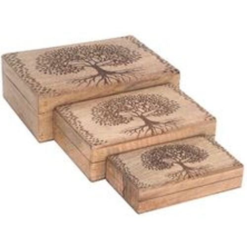 Boxes Life Tree 3 u Boxen und Schmuck Brown Box - 9x25x18cm - Signes Grimalt - Fashion24 DE - Modalova