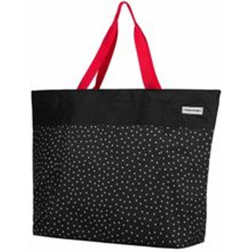 Schwarz xxl Shopper schwarz weiß - Strandtasche 40 Liter Schultertasche Einkaufstasche - Schwarz - anndora - Modalova