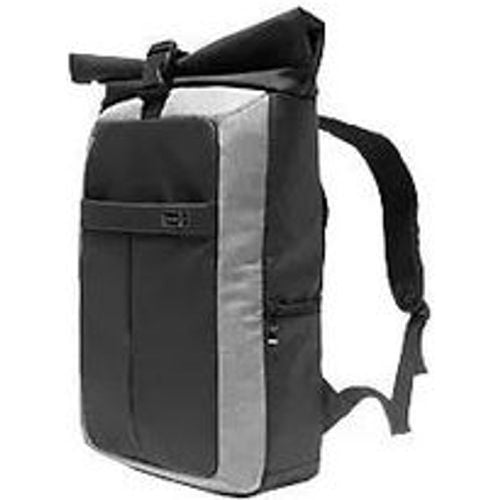 Style IT Laptop-Rucksack Rolltop 17,2" 42 x 9 x 35 cm PES (Polyester) Schwarz, Grau - Monolith - Modalova