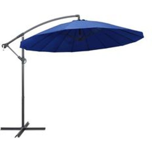 Ampelschirm Blau 3 m Aluminium-Mast - VIDAXL - Modalova