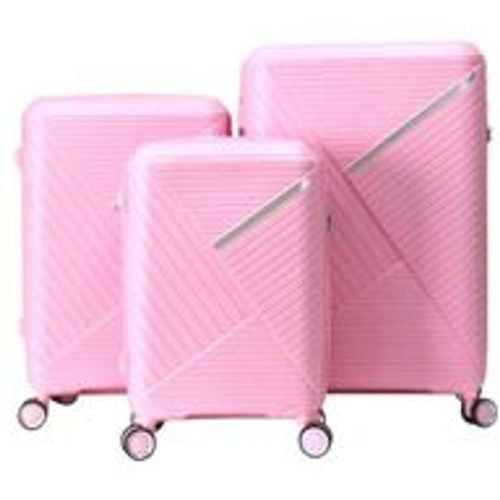 Reisekoffer Koffer 3 tlg Set Trolley Kofferset Handgepäck Polypropylen Gepäck - Fashion24 DE - Modalova