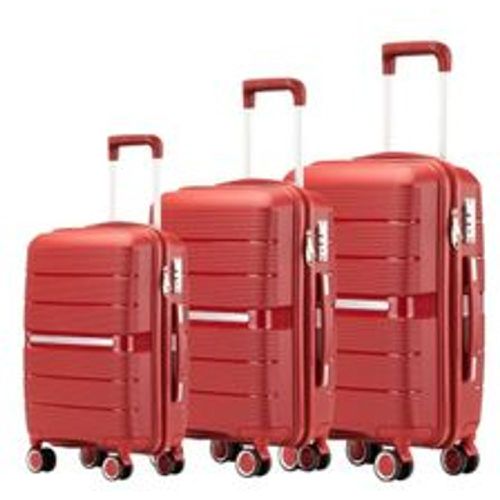 Reisekoffer Koffer 3 tlg Set Trolley Kofferset Handgepäck Polypropylen Gepäck - Fashion24 DE - Modalova