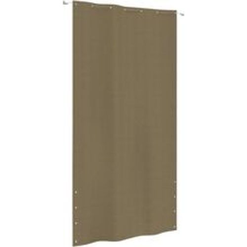 Balkon-Sichtschutz Taupe 140x240 cm Oxford-Gewebe - VIDAXL - Modalova