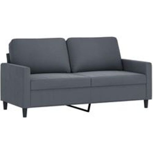 Sitzer-Sofa Dunkelgrau 140 cm Samt - VIDAXL - Modalova