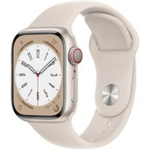 Watch Series 8 (2022) GPS + Cellular 41 mm - Aluminium Polarstern - Sportarmband Polarstern - Apple - Modalova