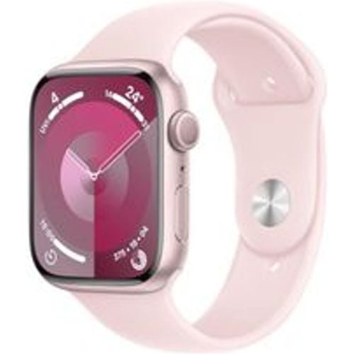 Watch Series 9 (2023) GPS 45 mm - Aluminium Rosé - Sportarmband Rosé - Apple - Modalova