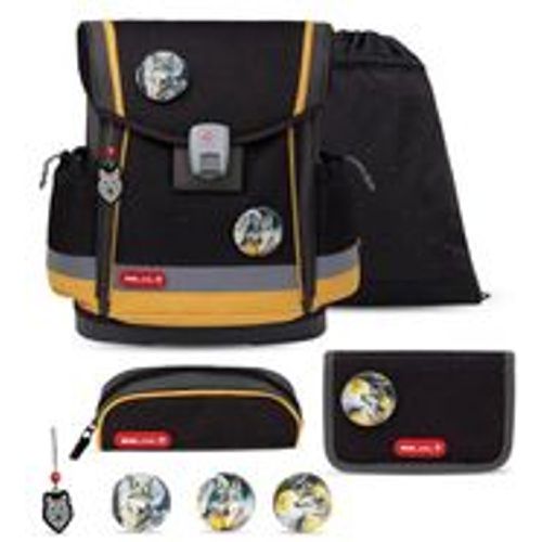 Rucksack Classy Plus ergonomisches Schulranzen-Set 5-tei. Wolves Sand - Belmil - Modalova