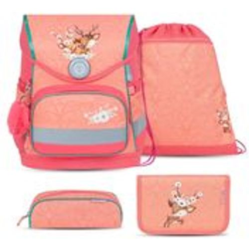 Rucksack Compact ergonomisches Schulranzen-Set 4-teilig "Cute Doe" - Belmil - Modalova