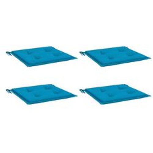 Gartenstuhl-Kissen 4 Stk. Blau 50x50x3 cm Oxford-Gewebe - VIDAXL - Modalova