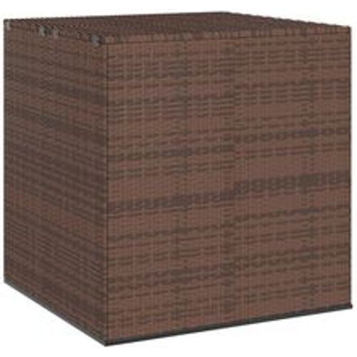 Garten-Kissenbox pe Rattan 100x97,5x104 cm Braun - VIDAXL - Modalova