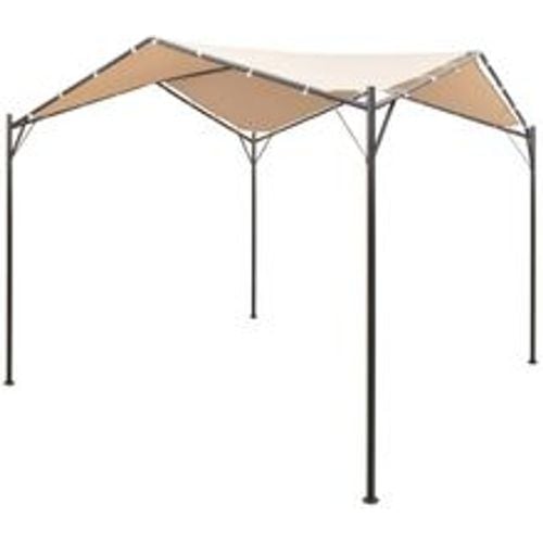 Pavilion Partyzelt Überdachung 3x3 m Stahl Beige - VIDAXL - Modalova