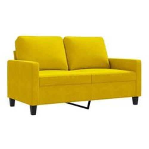 Sitzer-Sofa Gelb 120 cm Samt - VIDAXL - Modalova