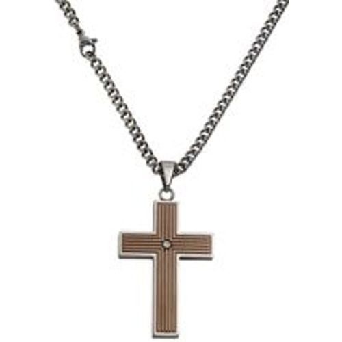 Stainless Steel Anhänger mit Kette Edelstahl Kreuz - ZEEme - Modalova