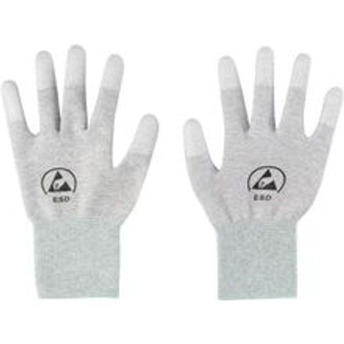 TC-12539844 esd Handschuhe Hellgrau Kleider-Größe: m 2 St - TRU Components - Modalova