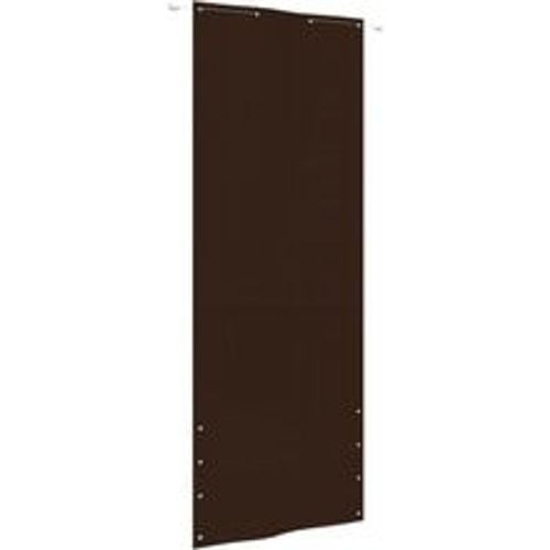 Balkon-Sichtschutz Braun 80x240 cm Oxford-Gewebe - VIDAXL - Modalova