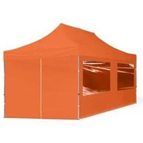 X6m Aluminium Faltpavillon, inkl. 4 Seitenteile, orange - (59029) - TOOLPORT - Modalova