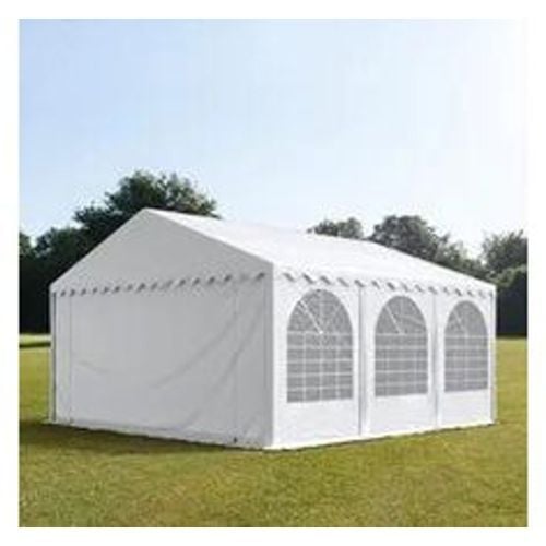 PRO 5x6m Partyzelt, PVC-Plane, weiß, mit Bodenrahmen - (7676BL) - TOOLPORT - Modalova