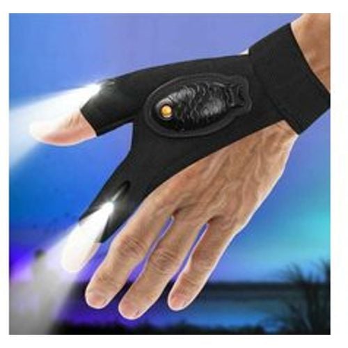 Paar wasserdichte LED-Taschenlampen-Handschuhe für Männer – Geschenk für Papa, Opa, wiederaufladbare Handschuhe, Finger, coole Gadgets, Werkzeuge - Fashion24 DE - Modalova