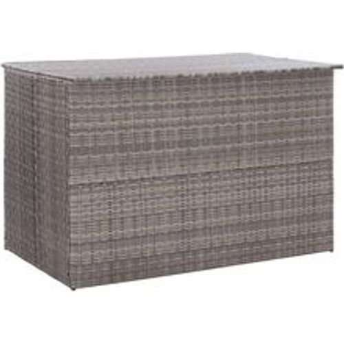 Garden-Auflagenbox Grau 150x100x100 cm Poly Rattan - VIDAXL - Modalova