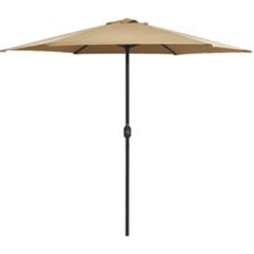 Sonnenschirm mit Aluminium-Mast 270 x 246 cm Taupe - VIDAXL - Modalova