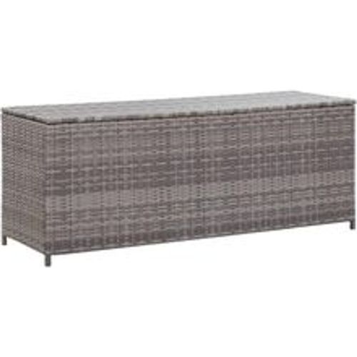 Garten-Auflagenbox Grau 120x50x60 cm Poly Rattan - VIDAXL - Modalova