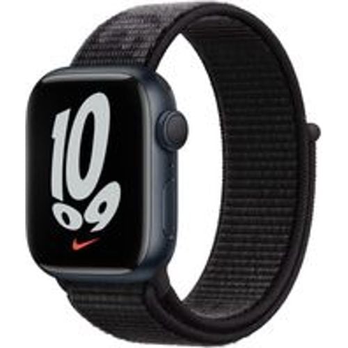 Watch Series 7 (2021) GPS 41 mm - Aluminium Mitternacht - Sport loop Schwarz - Apple - Modalova