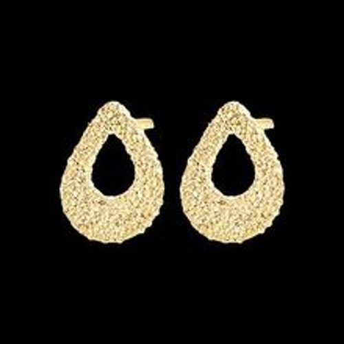 Edenly Ohrstecker Frische - Pira - 9 Karat Gelbgold - Fashion24 DE - Modalova