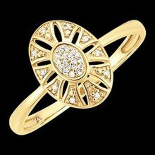 Edenly Ring FraÃ®cheur - Radiance - 9 Karat Gelbgold und Diamanten - Fashion24 DE - Modalova